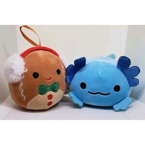 Squishville Squishmallows Anastasia Axolotl Summer Squad Stuffed Animal Plush...